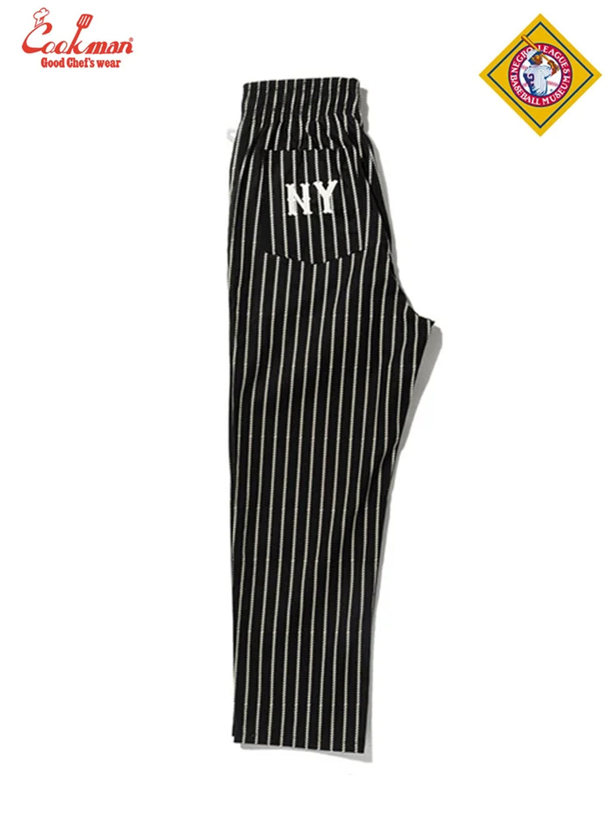 Chef Pants Semiwide NY Black Yankees