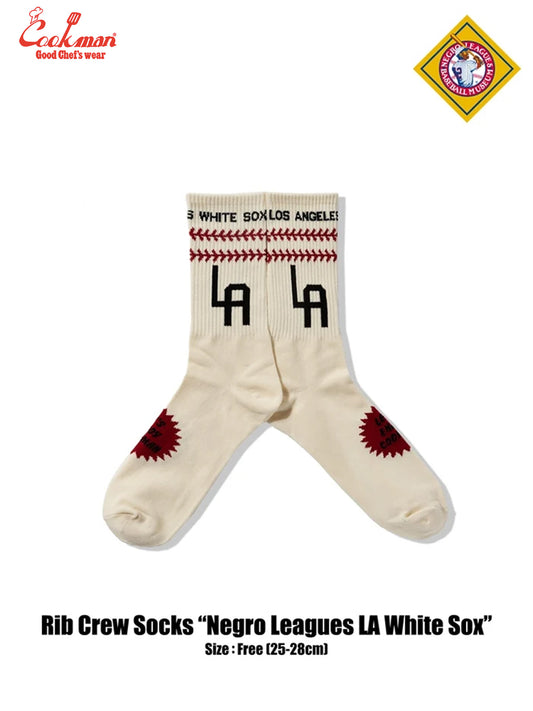 Rib Crew Socks LA White Sox