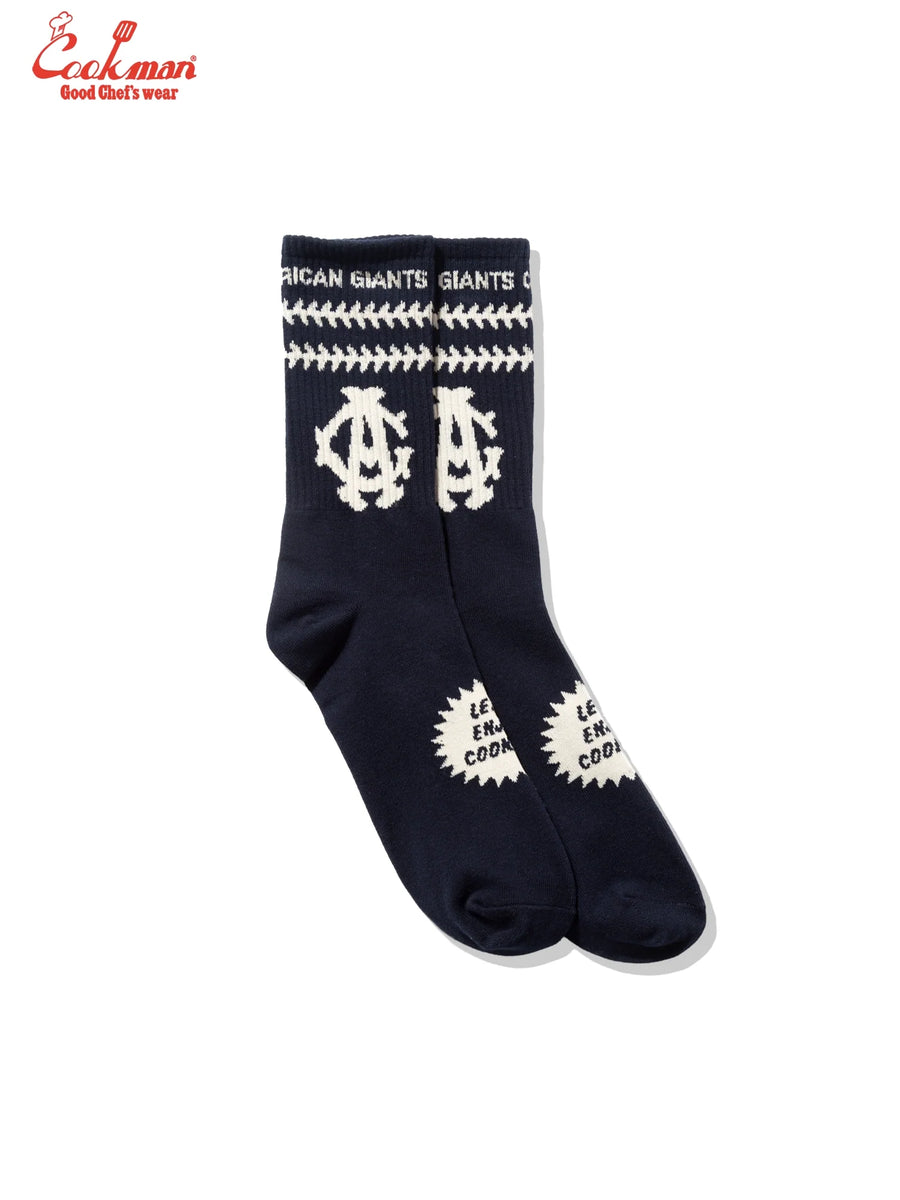 Rib Crew Socks -  CHICAGO AMERICAN GIANTS