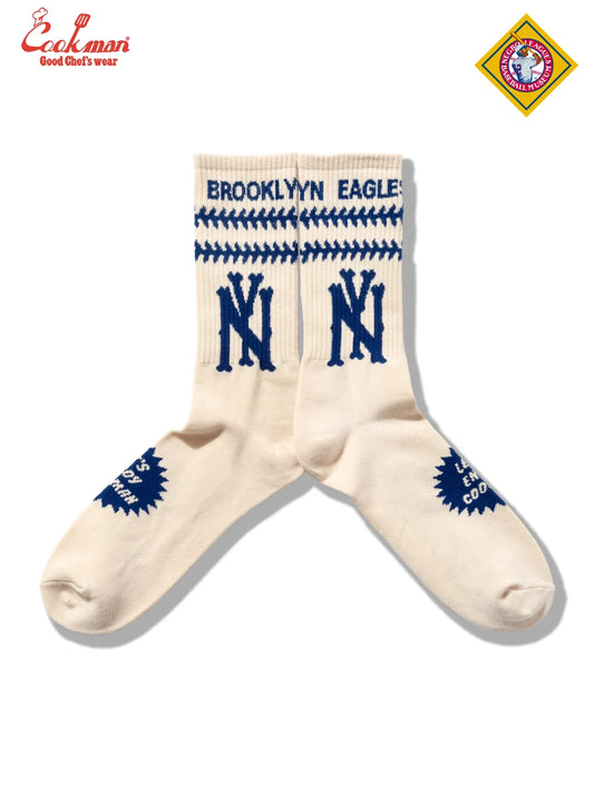 Rib Crew Socks -  BROOKLYN EAGLES