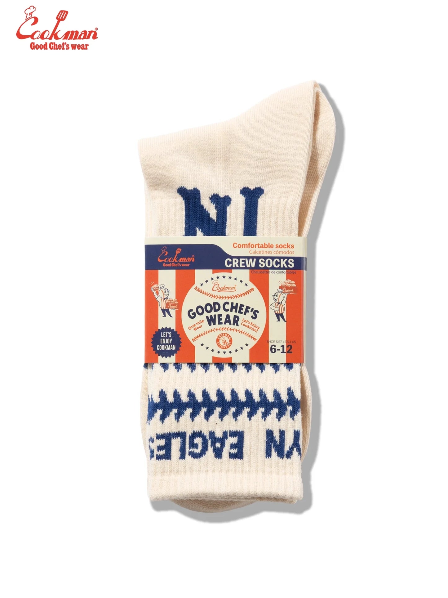 Rib Crew Socks -  BROOKLYN EAGLES