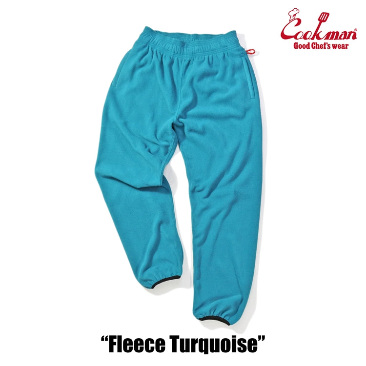 Cookman Chef Pants - Fleece : Turquoise