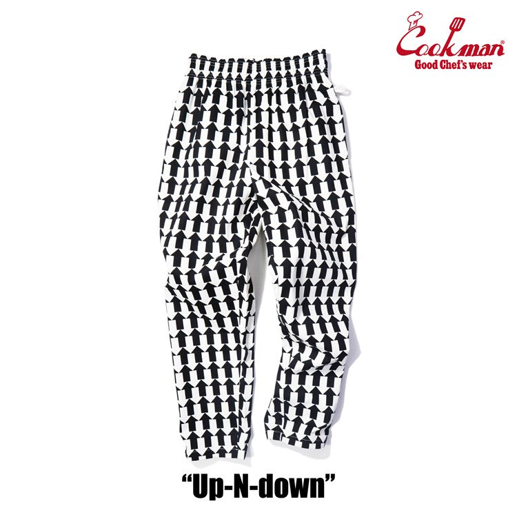 Cookman Chef Pants - Up-N-down : White