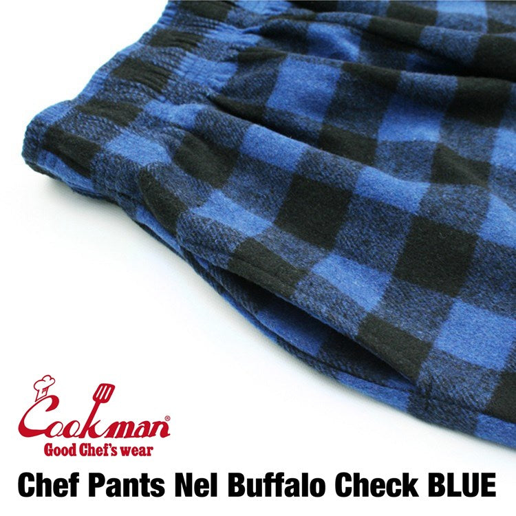 Cookman Chef Pants - Nel Buffalo Plaid : Blue