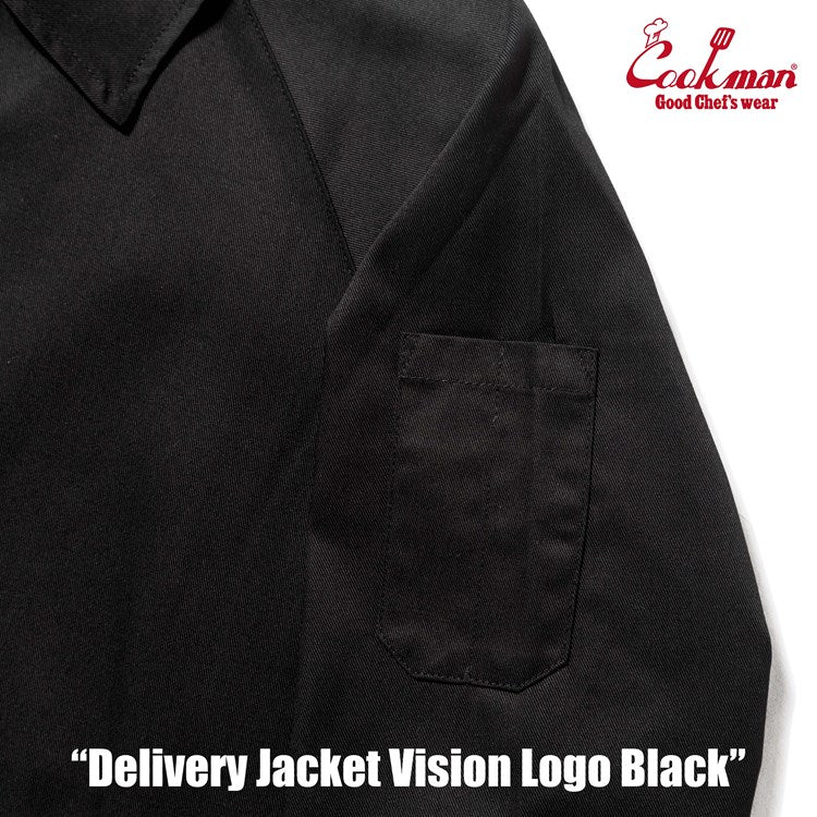Cookman Delivery Jacket - Vision Logo : Black