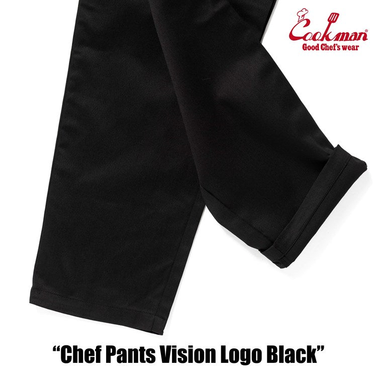 Cookman Chef Pants - Vision Logo : Black
