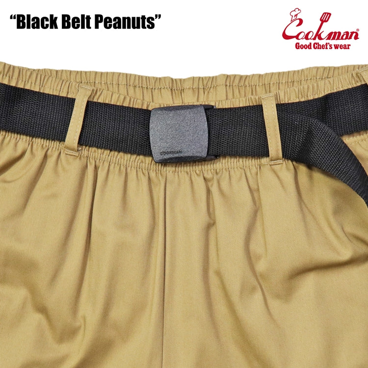 Cookman Chef Short Pants - Black Belt : Peanuts