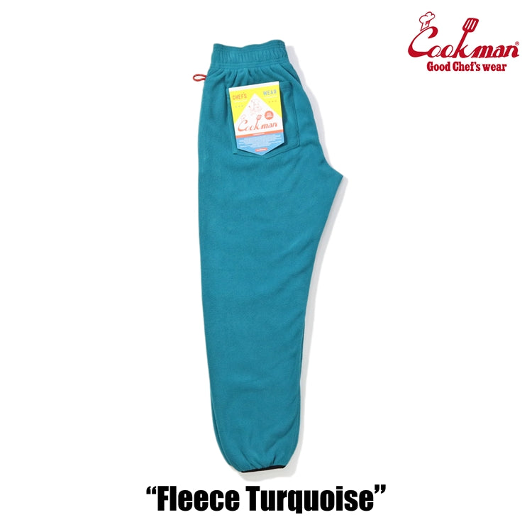 Cookman Chef Pants - Fleece : Turquoise