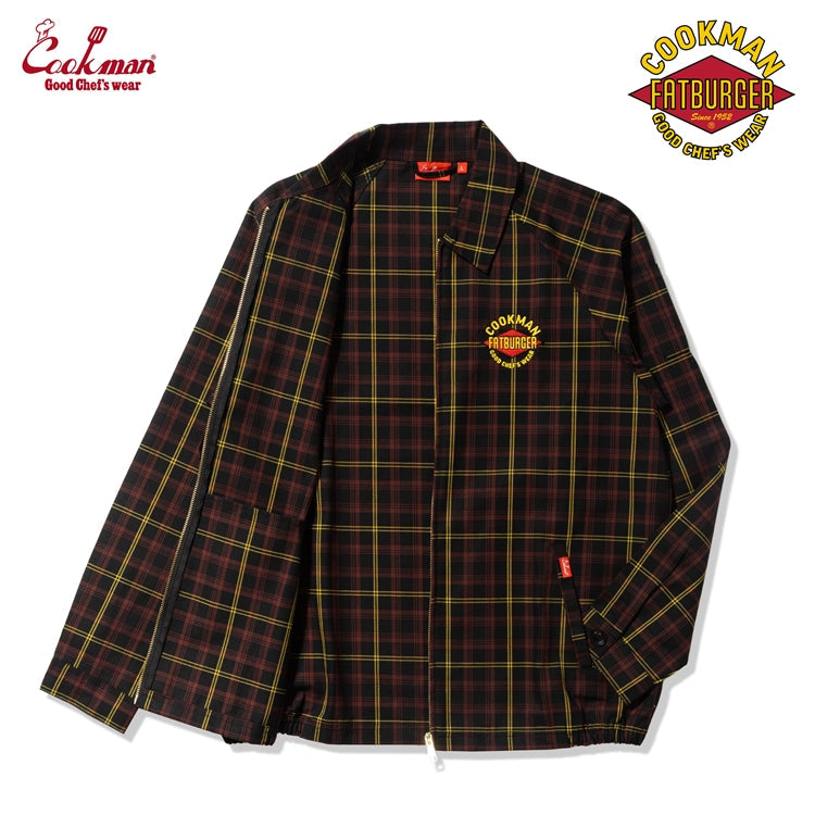 Cookman Delivery Jacket FAT - Tartan Check