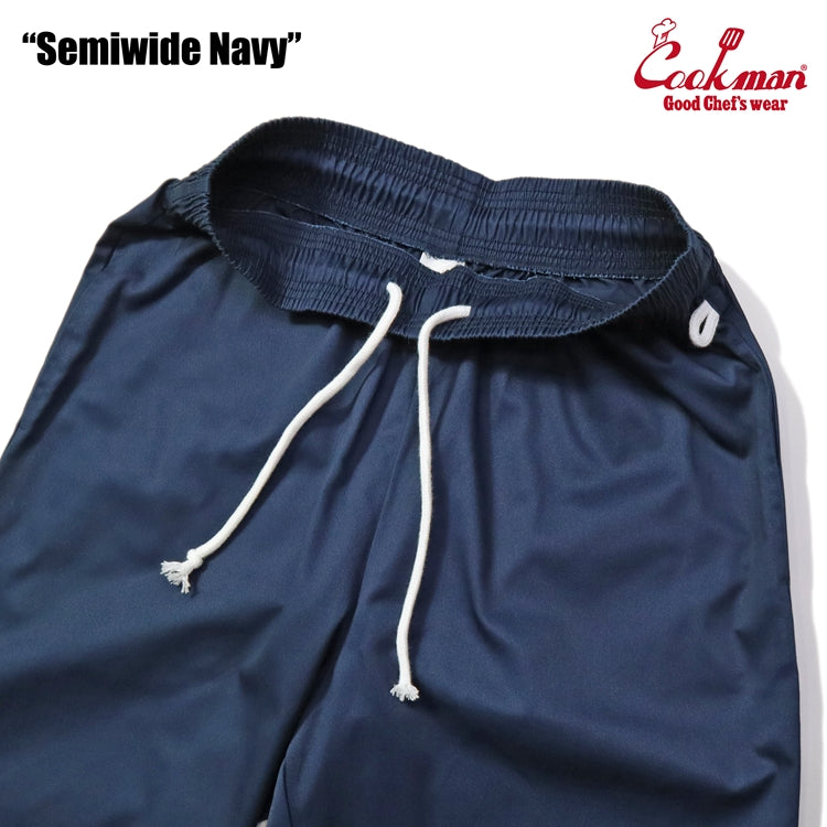 Cookman Chef Pants Semiwide : Navy