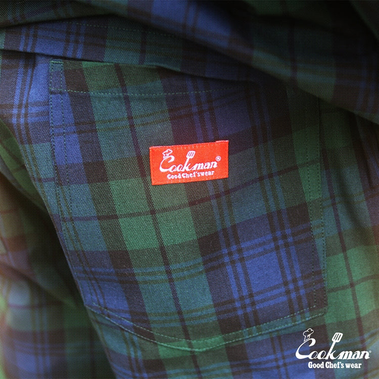 Cookman Chef Pants - Woven Black Watch Plaid