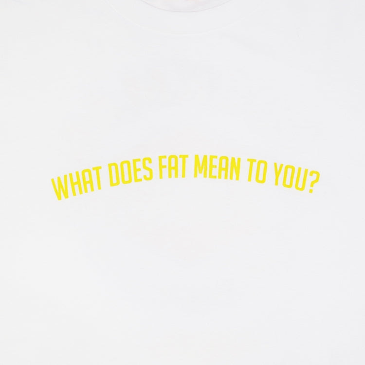 Cookman Washed Long Sleeve Tees - FAT Mean : White