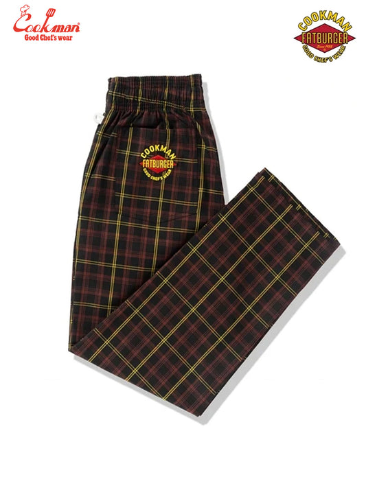 Chef Pants Semiwide : FAT Tartan Check