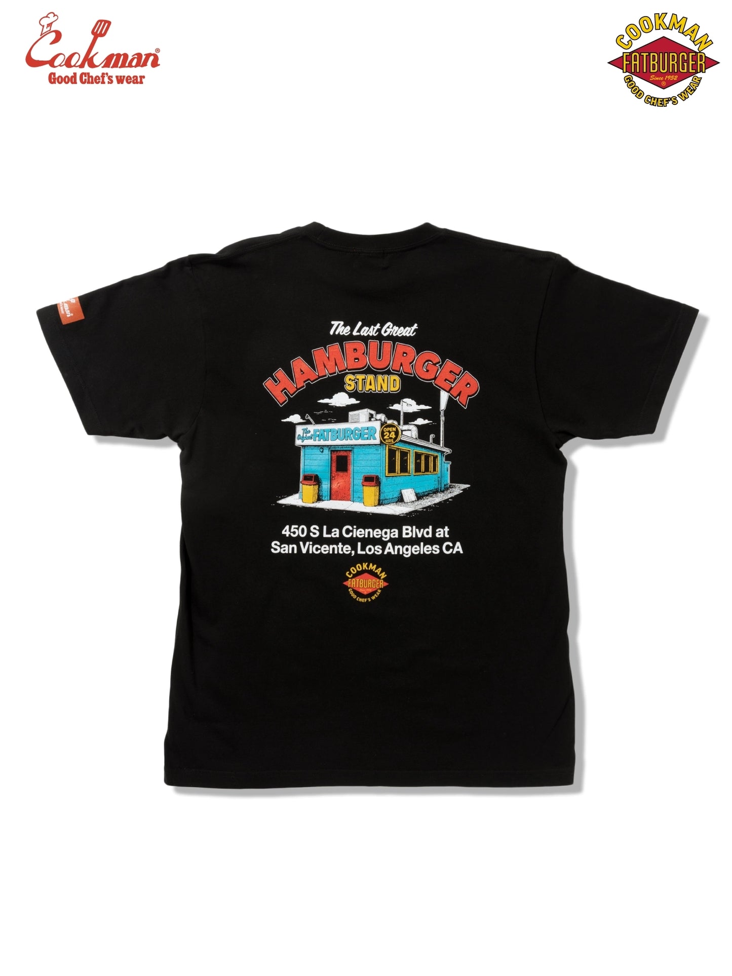 Tees - FATBURGER First Location : Black