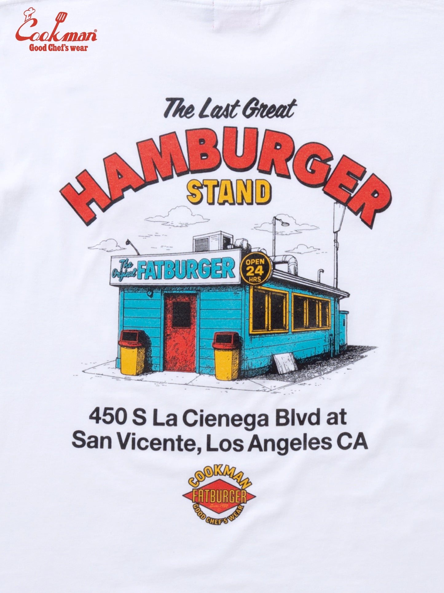 Tees - FATBURGER First Location : White