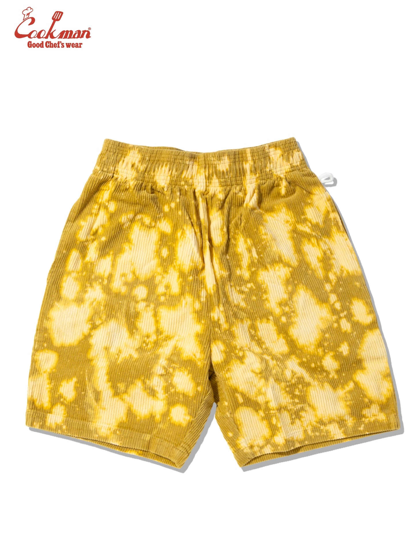 Chef Short Pants - Corduroy : FAT  Bleach Yellow