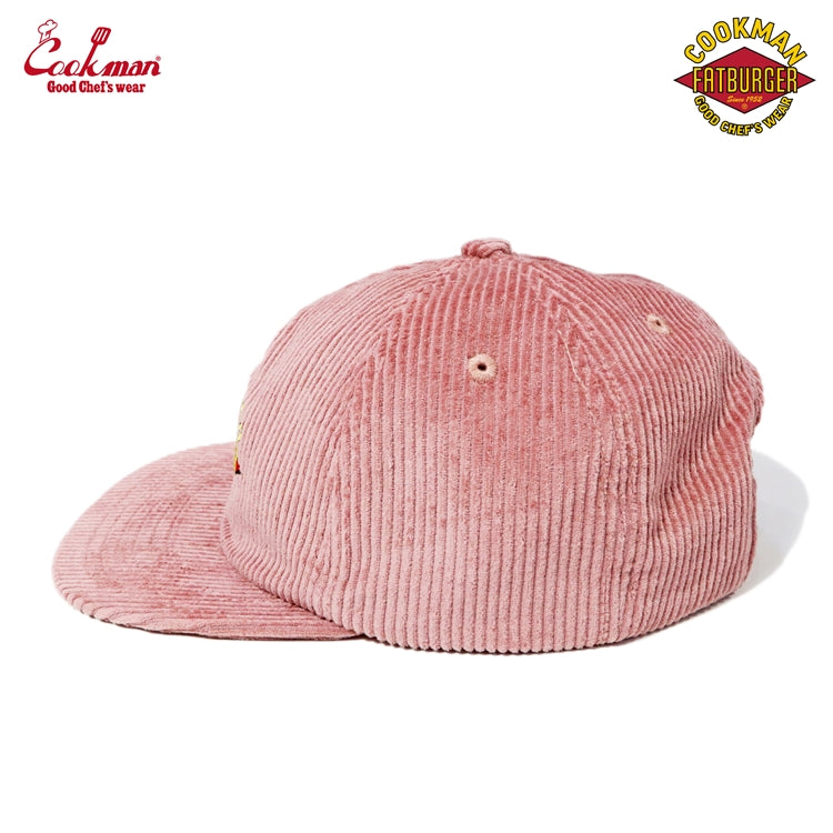 Cookman  Corduroy Cap - FAT : Pink