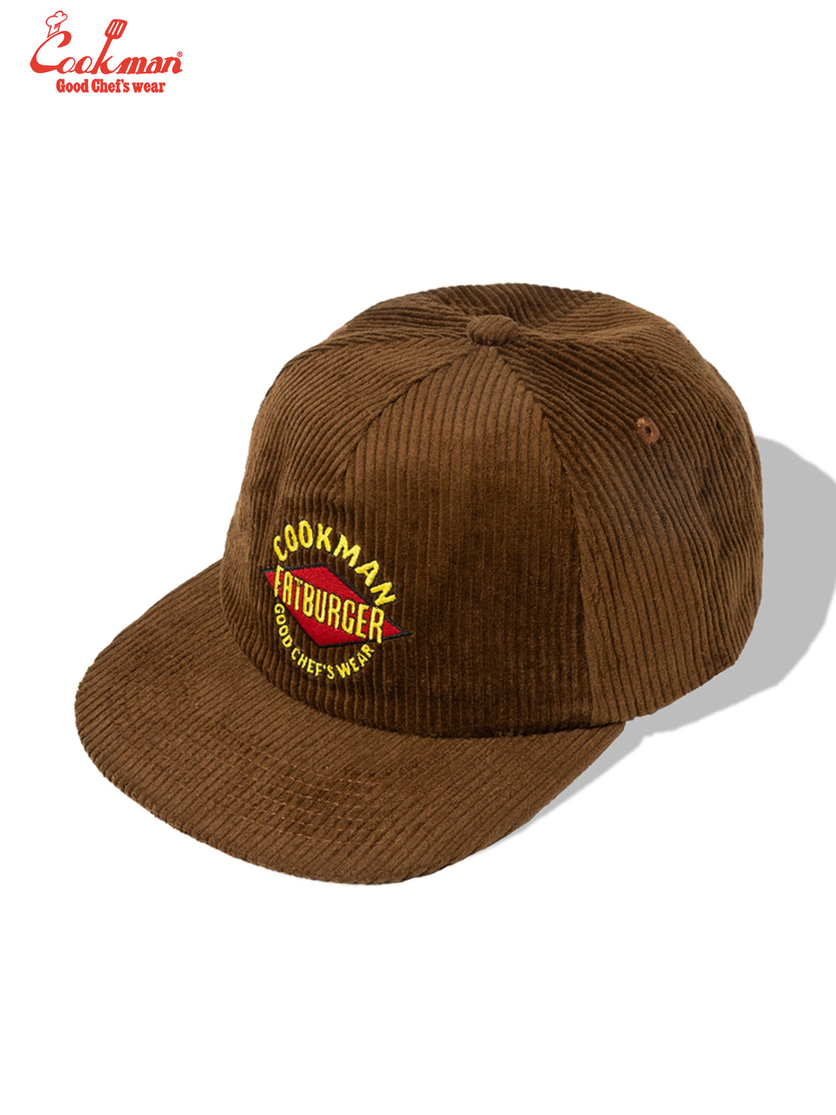 Corduroy Cap - FAT : Brown
