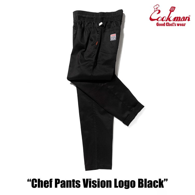 Cookman Chef Pants - Vision Logo : Black