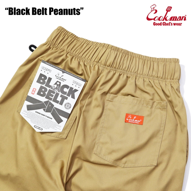 Cookman Chef Short Pants - Black Belt : Peanuts