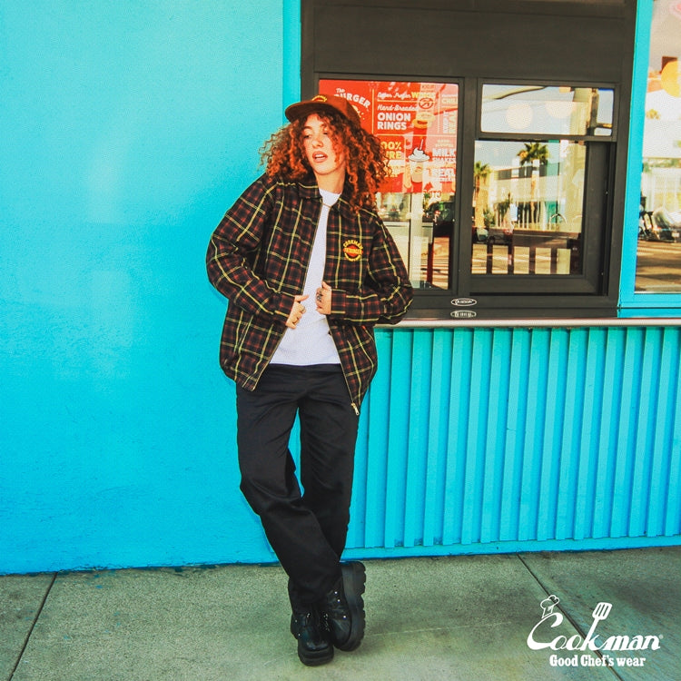 Cookman Delivery Jacket FAT - Tartan Check