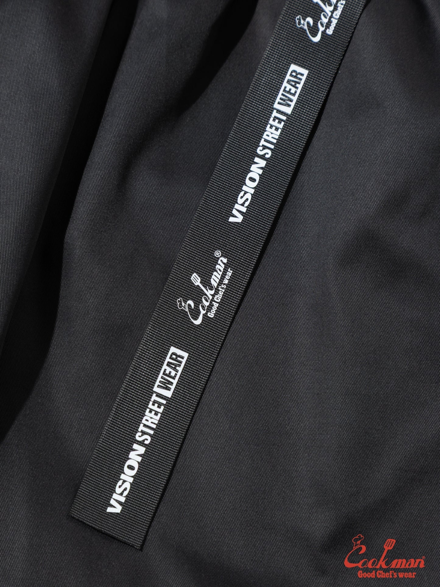Chef Pants Short Black Belt  - Vision : Black