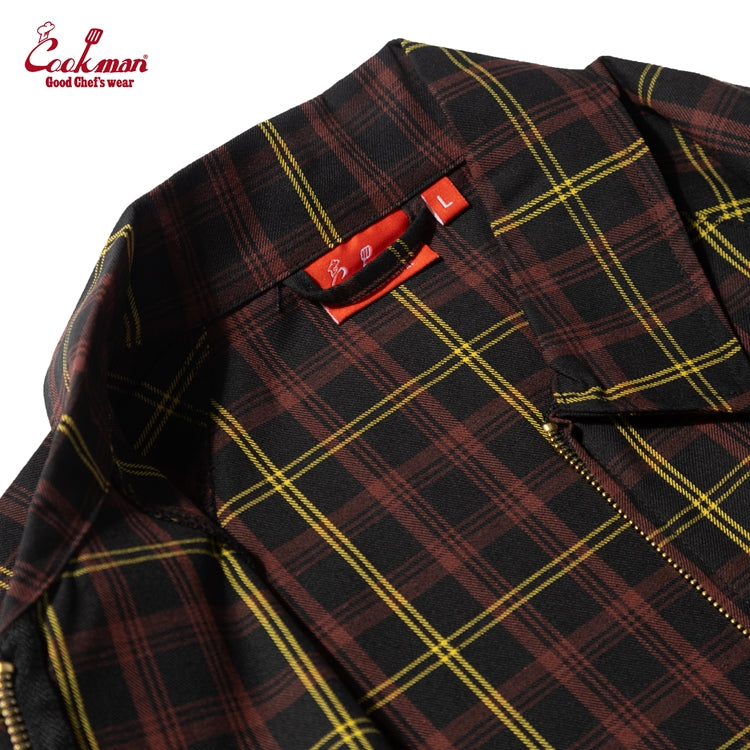 Cookman Delivery Jacket FAT - Tartan Check