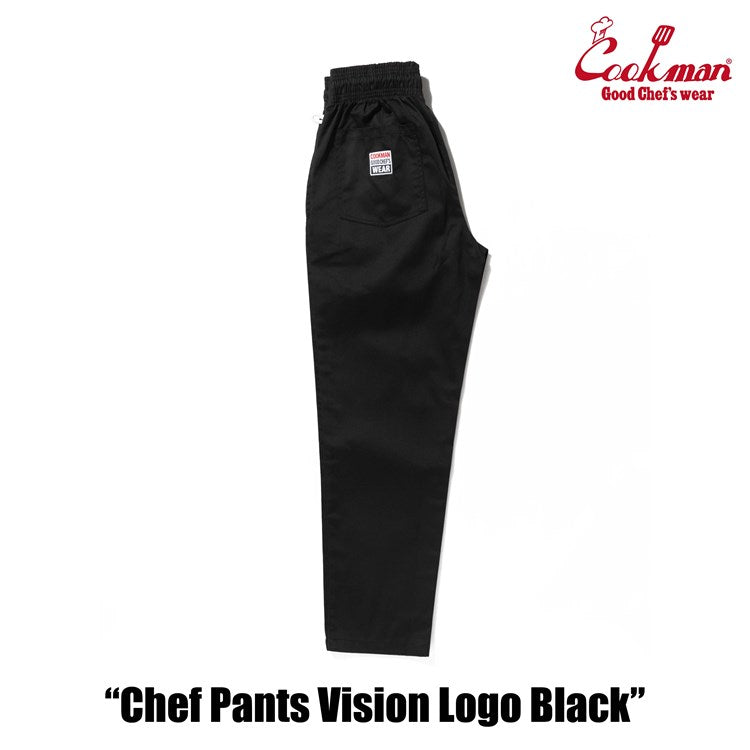 Cookman Chef Pants - Vision Logo : Black