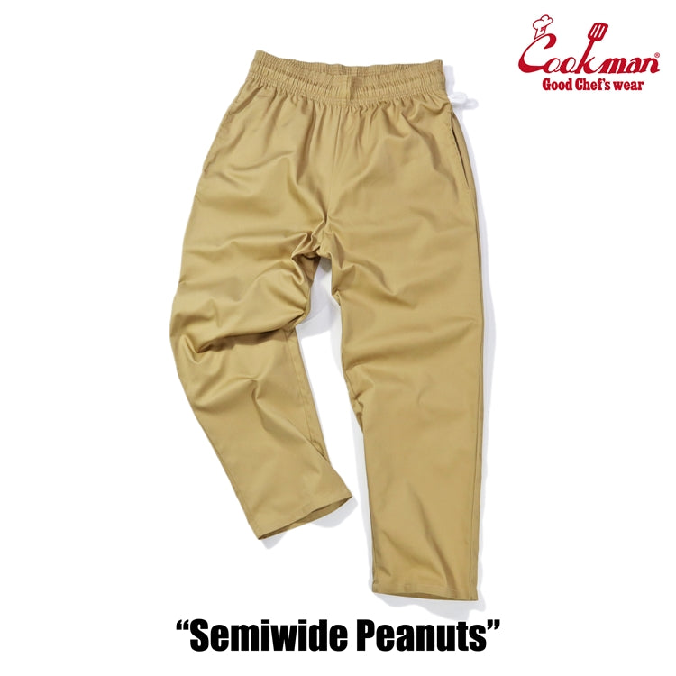 Cookman Chef Pants Semiwide : Peanuts