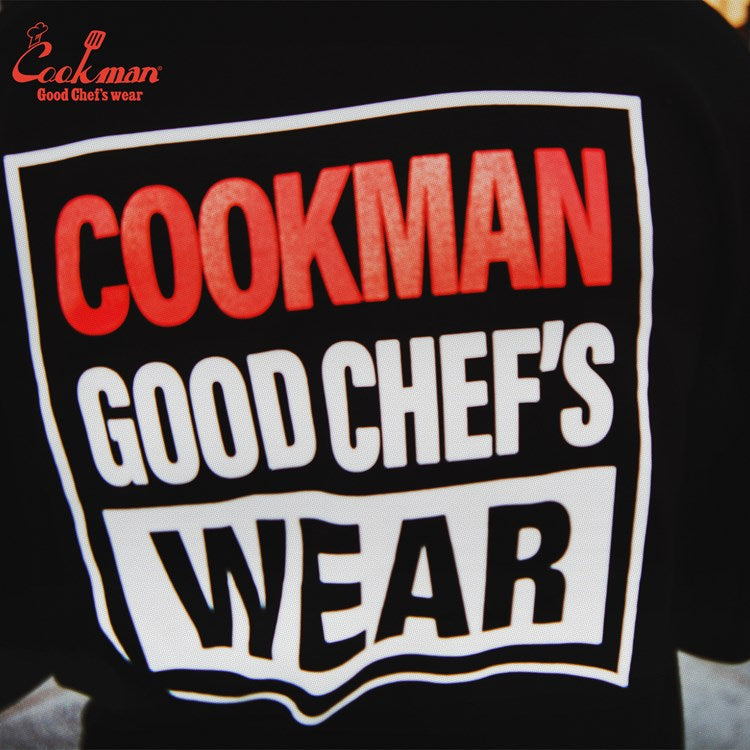 Cookman Long Sleeve Tees - Vision Logo : Black