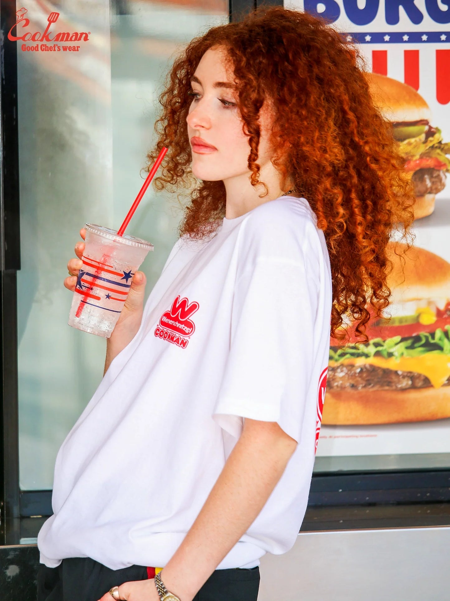 Tees - Wienerschnitzel Logo : White