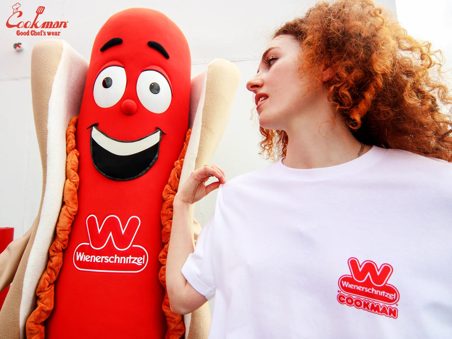 Tees - Wienerschnitzel Logo : White