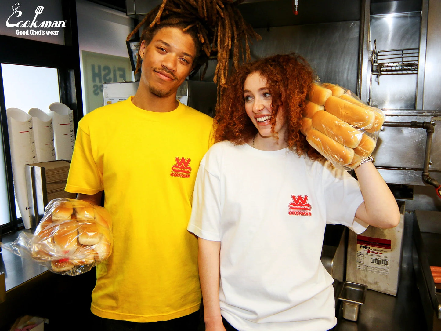 Tees - Wienerschnitzel Logo : Yellow