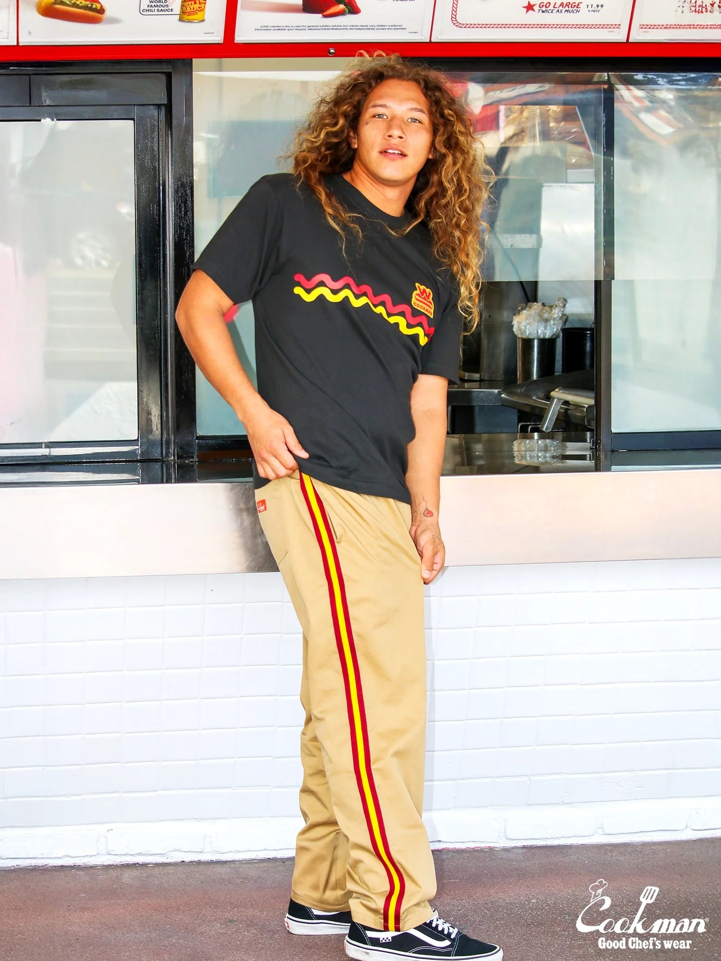 Chef Pants Semiwide - Wienerschnitzel Side Line : Beige