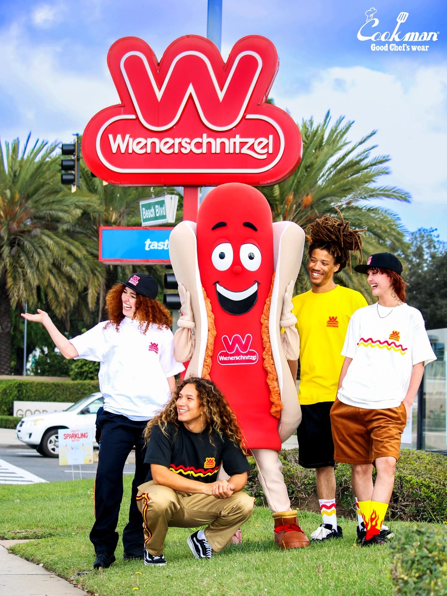 Chef Pants Semiwide - Wienerschnitzel Side Line : Beige