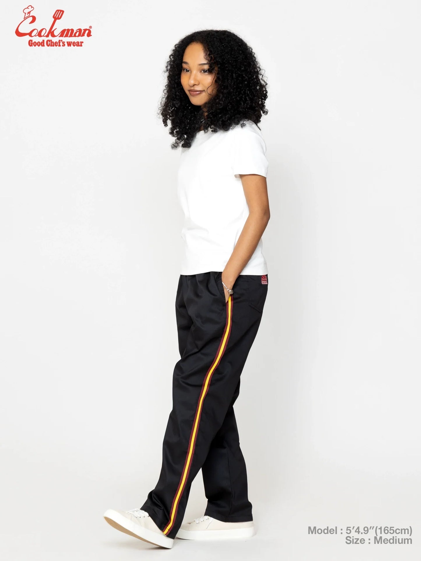 Chef Pants Semiwide - Wienerschnitzel Side Line : Black