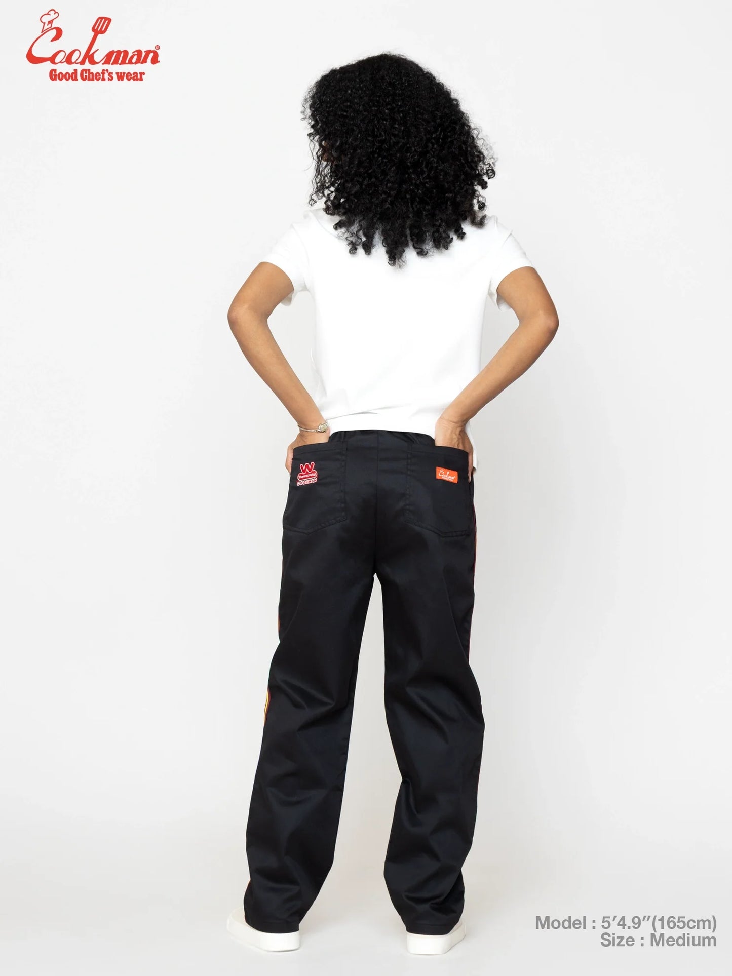 Chef Pants Semiwide - Wienerschnitzel Side Line : Black