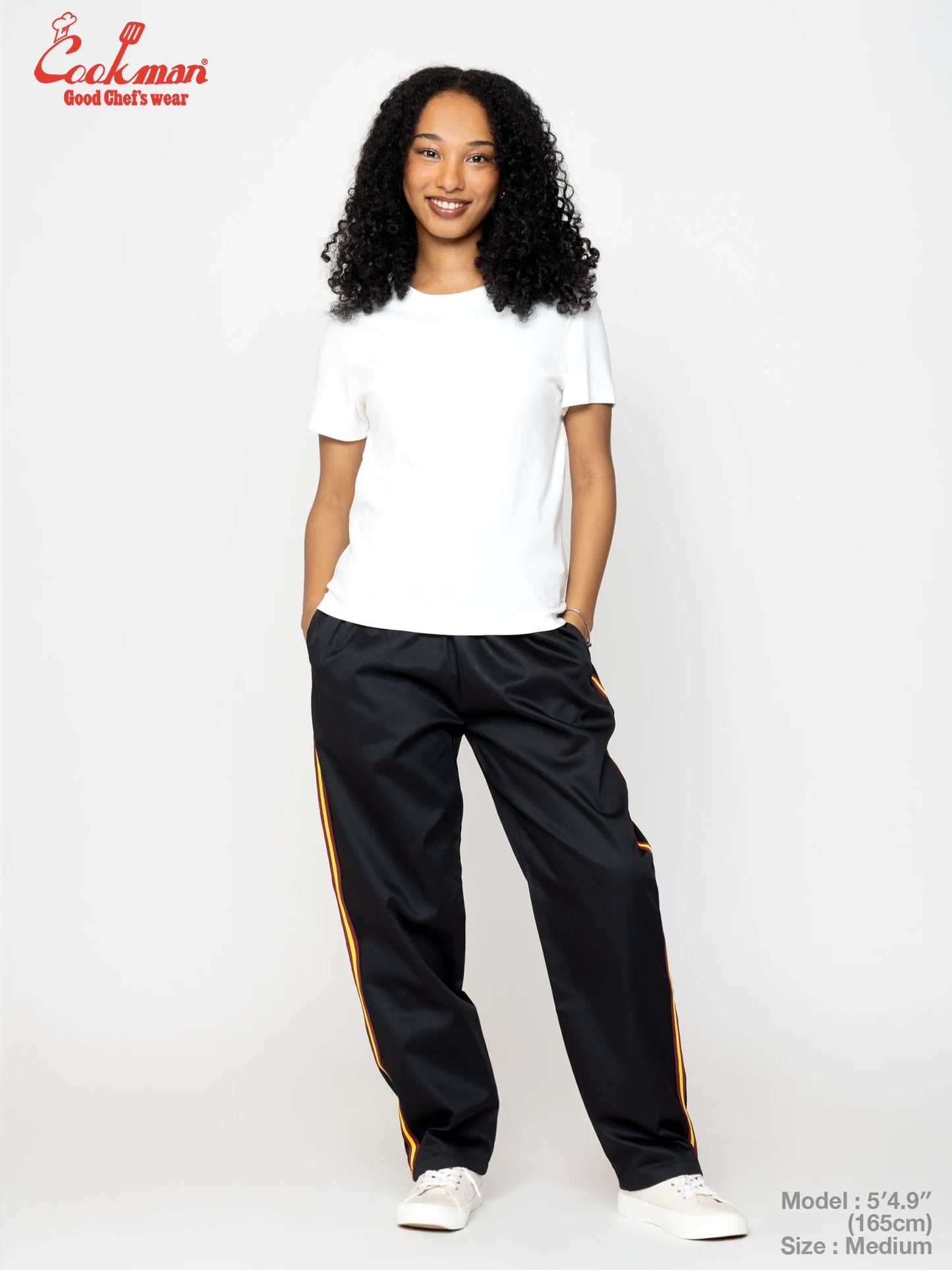 Chef Pants Semiwide - Wienerschnitzel Side Line : Black