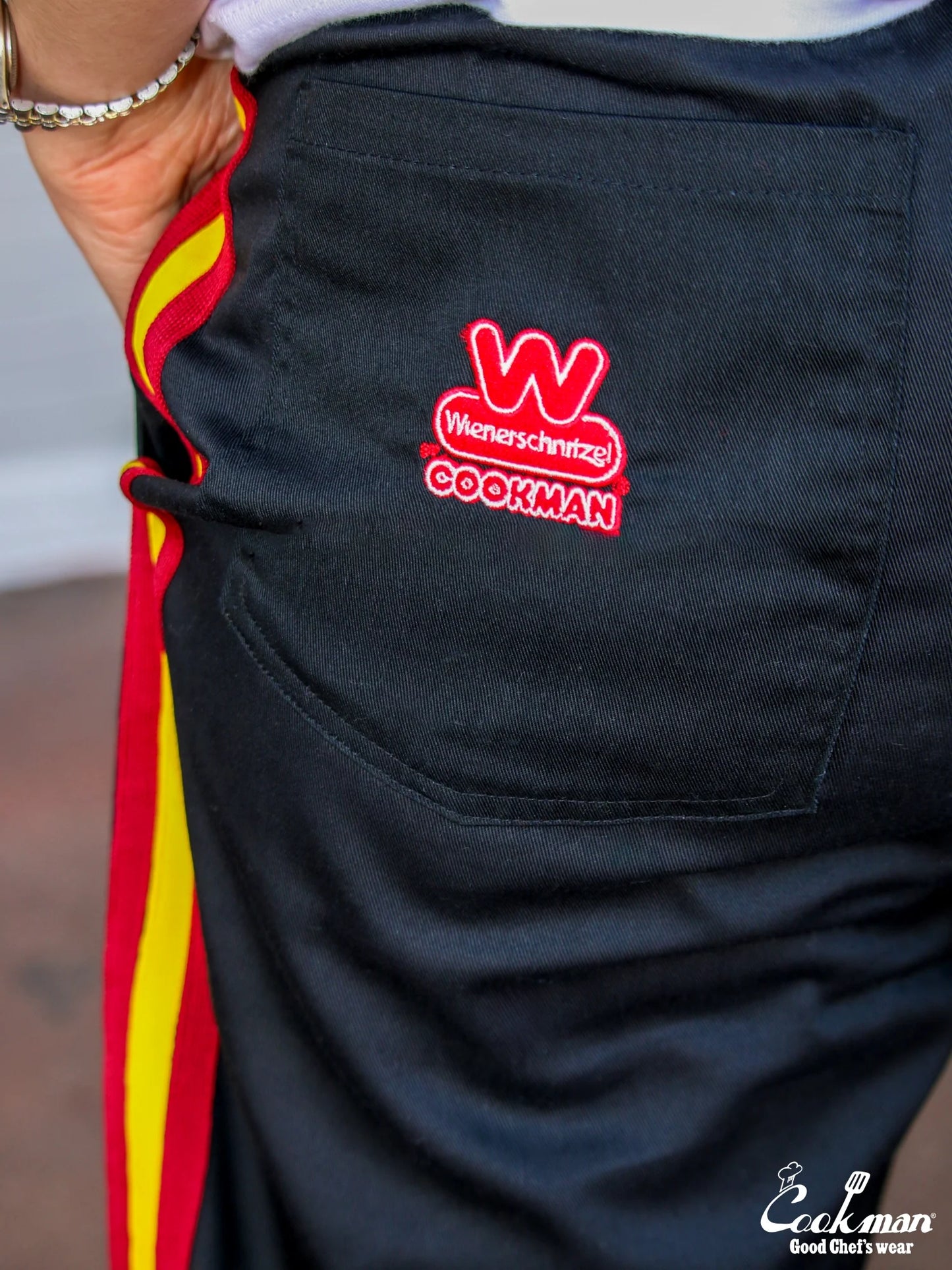 Chef Pants Semiwide - Wienerschnitzel Side Line : Black