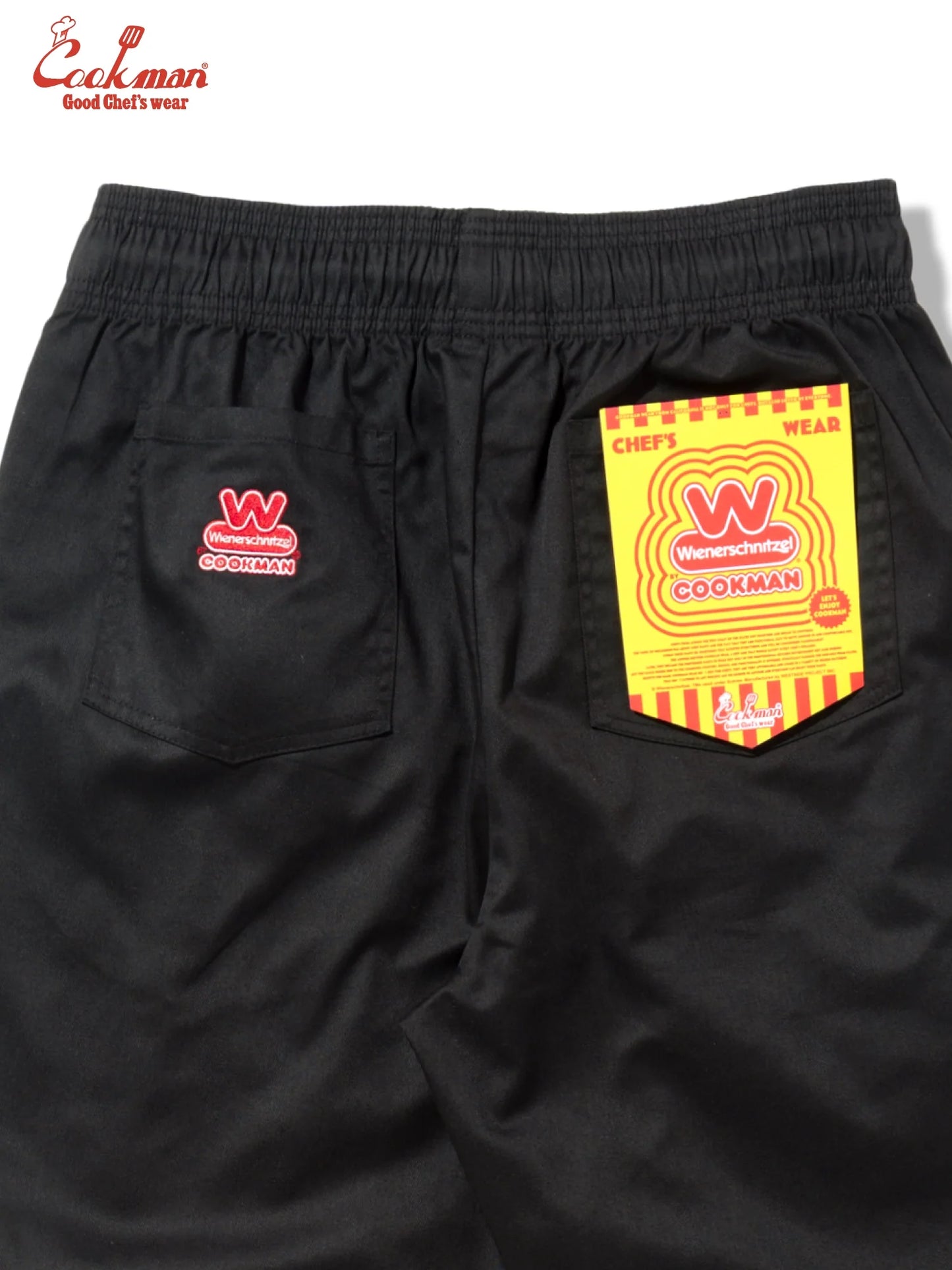 Chef Pants Semiwide - Wienerschnitzel Side Line : Black