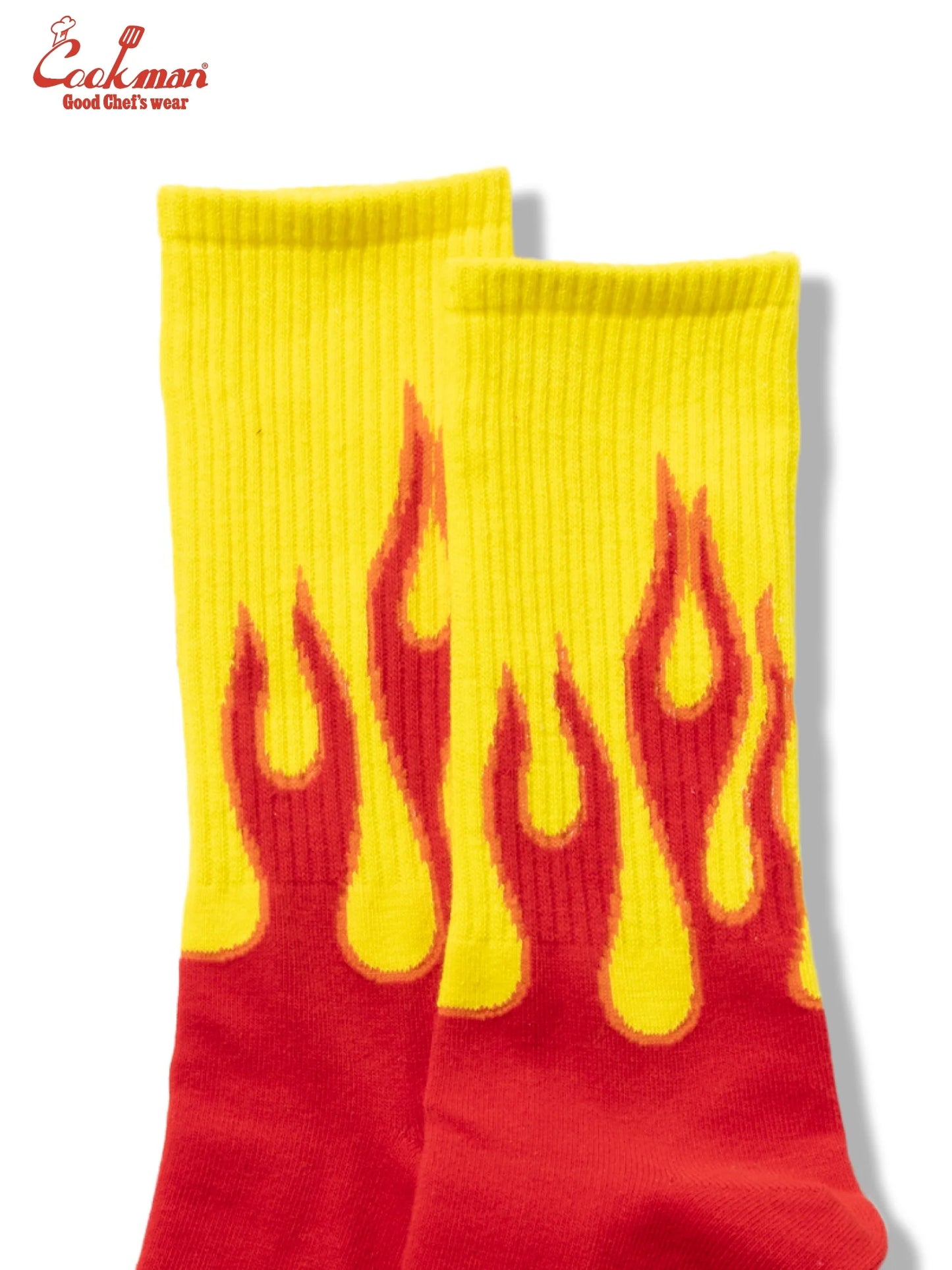 Rib Crew Socks -  Wienerschnitzel : Flame