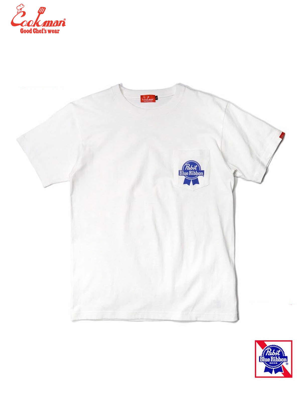 T-shirts - Pabst Pocket : White