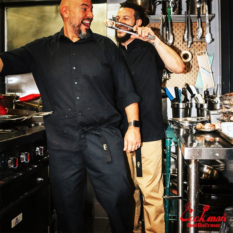 Cookman Chef Pants Semiwide - Black Belt : Peanuts