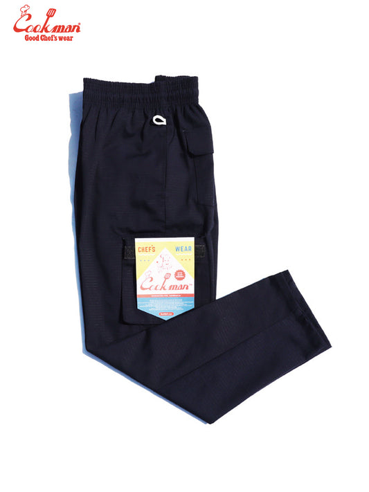 Chef Pants Cargo - Ripstop : Black