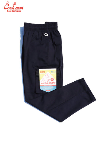 Chef Pants Cargo - Ripstop : Black