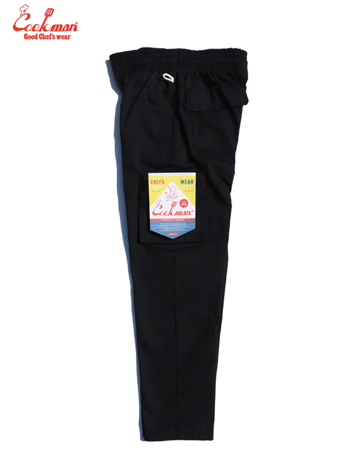 Chef Pants Cargo - Ripstop : Black