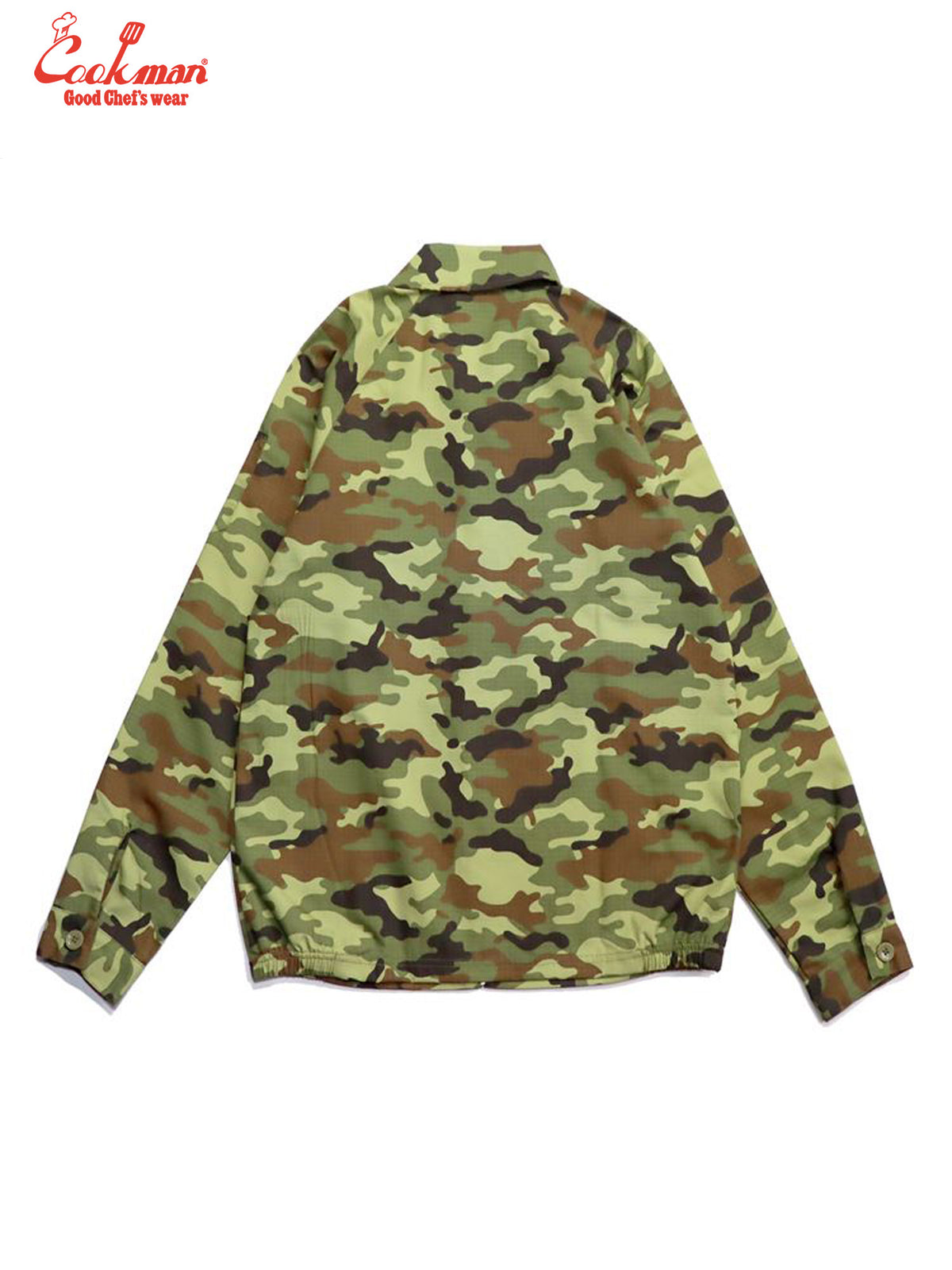 Delivery Jacket - Ripstop : Camo Green (Woodland)