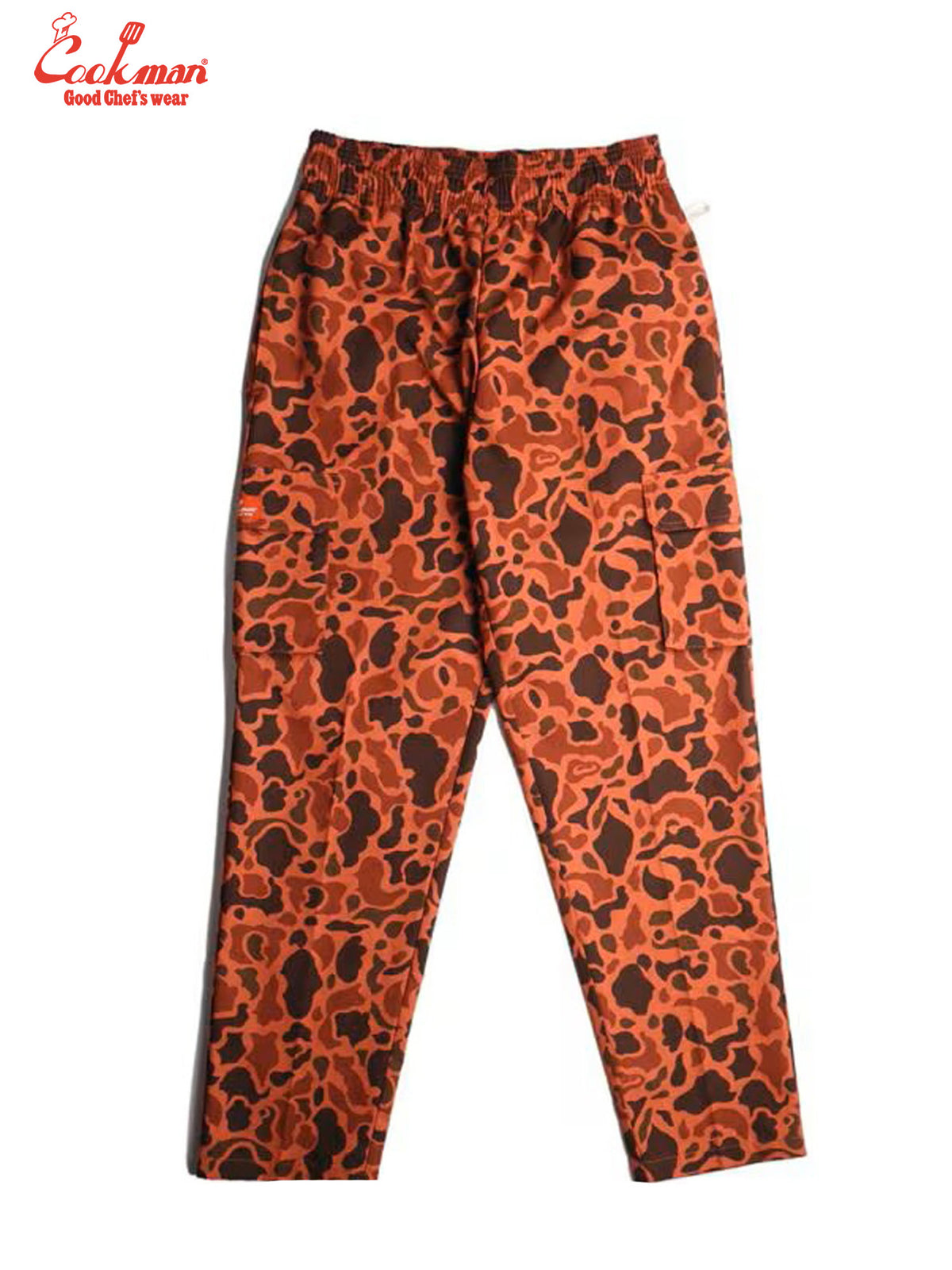 Chef Pants Cargo - Ripstop : Camo Red (Duck Hunter)