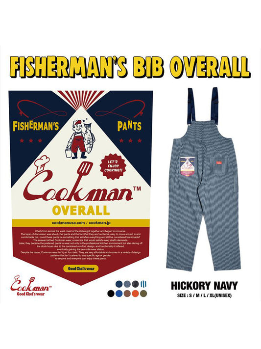 Fisherman's Bib Overall - Hickory