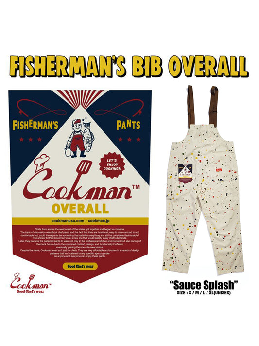 Fisherman's Bib Overall - Sauce Splash